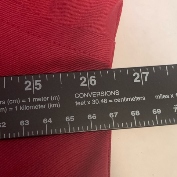 LL Bean Button Down Shirt Wrinkle Free Mens Sleeve Maroon XL Reg - Picture 3 of 9